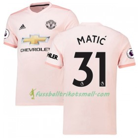 Fußballtrikots Manchester United Matic 31 2018-2019 Kurzarm Auswärts-trikot kaufen